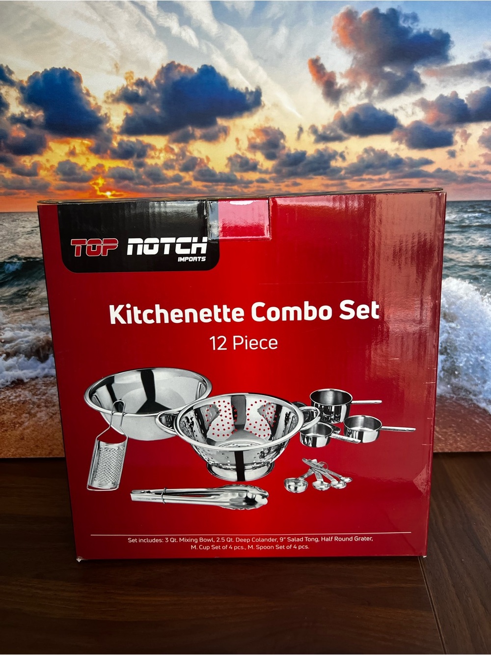 Top Notch Kitchenette Combo Set - Red Packaging